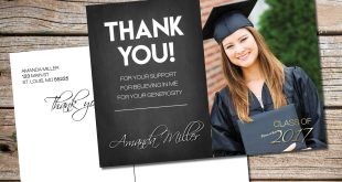 thank you cards for graduation 8+ graduation thank-you cards